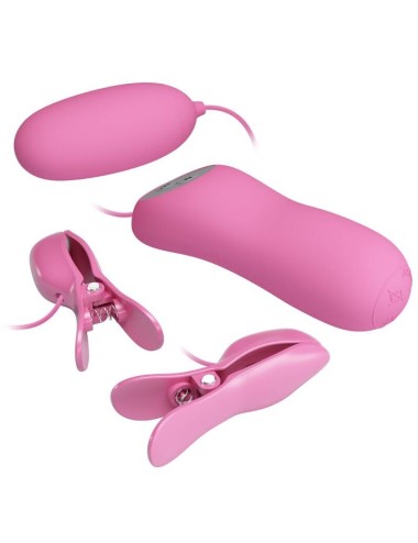 PRETTY LOVE - PINCE  ÉPILER AVEC VIBRATION ET ÉLECTROCHOC ROSE