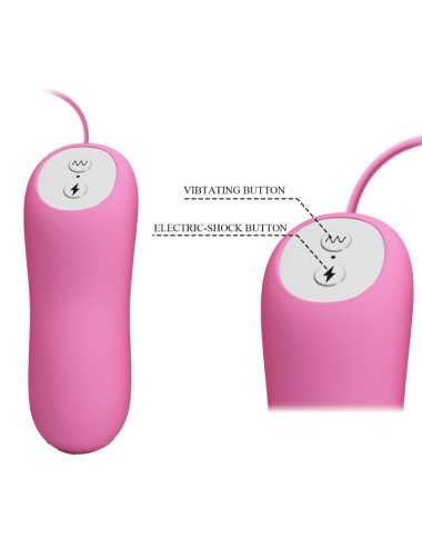 PRETTY LOVE - PINCE  ÉPILER AVEC VIBRATION ET ÉLECTROCHOC ROSE