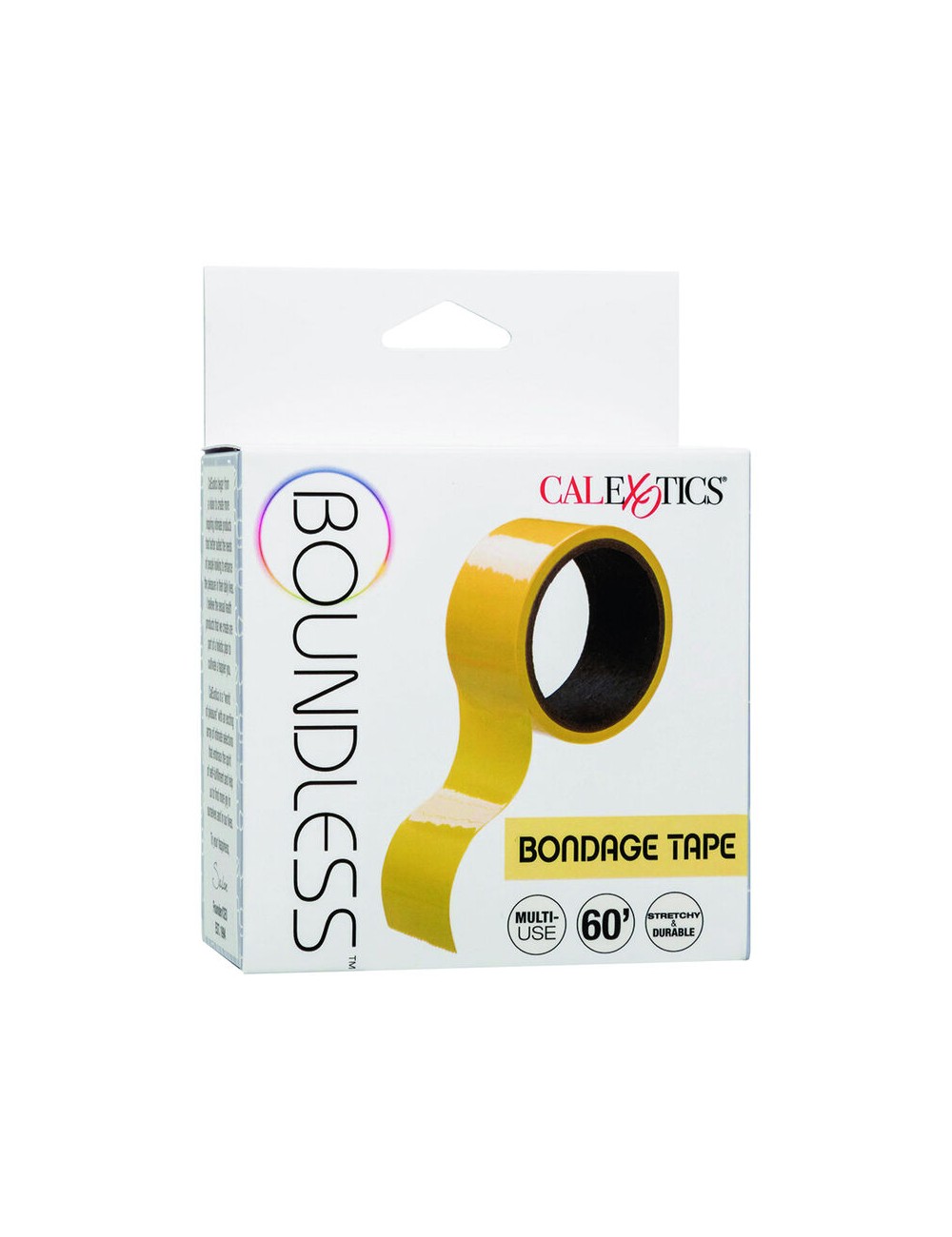 CALIFORNIA EXOTICS - BOUNDLESS BONDAGE TAPE JAUNE CALIFORNIA EXOTICS - BOUNDLESS BONDAGE TAPE JAUNE