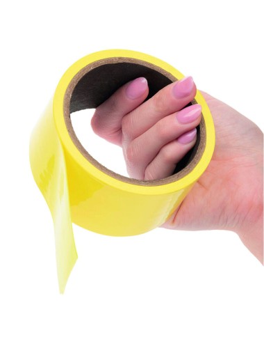 CALIFORNIA EXOTICS - BOUNDLESS BONDAGE TAPE JAUNE