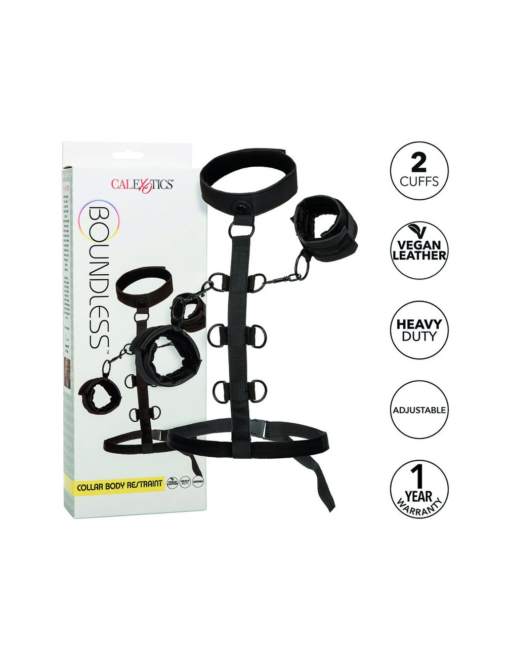 CALIFORNIA EXOTICS - BOUNDLESS COLLIER DE RETENUE CALIFORNIA EXOTICS - BOUNDLESS COLLIER DE RETENUE