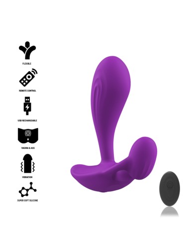 INTENSE - TÉLÉCOMMANDE ANAL SHELLY PLUG VIOLET