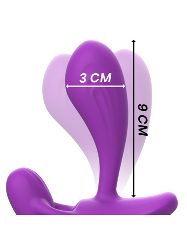 INTENSE - TÉLÉCOMMANDE ANAL SHELLY PLUG VIOLET