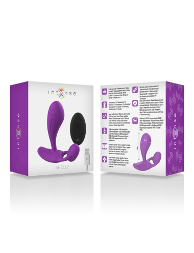 INTENSE - TÉLÉCOMMANDE ANAL SHELLY PLUG VIOLET
