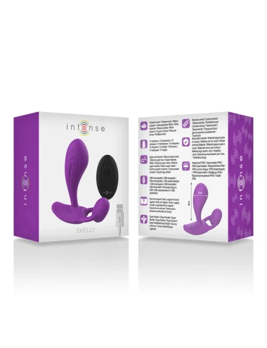 INTENSE - TÉLÉCOMMANDE ANAL SHELLY PLUG VIOLET