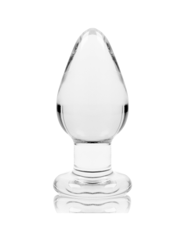 NEBULA SERIES BY IBIZA - PLUG ANAL MODÈLE 3 VERRE BOROSILICATE TRANSPARENT 11 CM -O- 5 CM