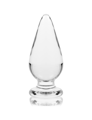 NEBULA SERIES BY IBIZA - PLUG ANAL MODÈLE 4 VERRE BOROSILICATE CLAIR 11 CM -O- 5 CM