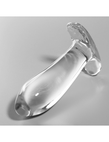 NEBULA SERIES BY IBIZA - PLUG ANAL MODÈLE 5 VERRE BOROSILICATE CLAIR 12.5 CM -O- 3.5 CM