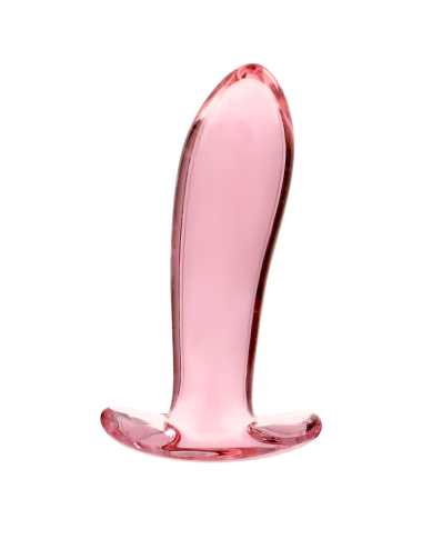 NEBULA SERIES BY IBIZA - PLUG ANAL MODÈLE 5 VERRE BOROSILICATE ROSE 12.5 CM -O- 3.5 CM