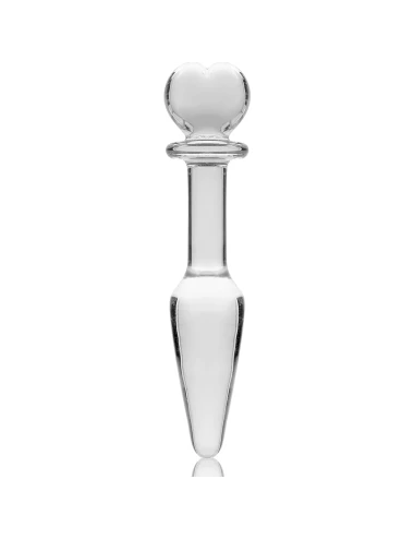 NEBULA SERIES BY IBIZA - PLUG ANAL MODÈLE 7 VERRE BOROSILICATE CLAIR 13.5 CM -O- 3 CM