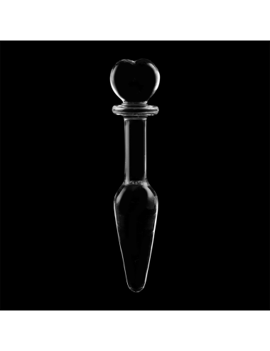 NEBULA SERIES BY IBIZA - PLUG ANAL MODÈLE 7 VERRE BOROSILICATE CLAIR 13.5 CM -O- 3 CM