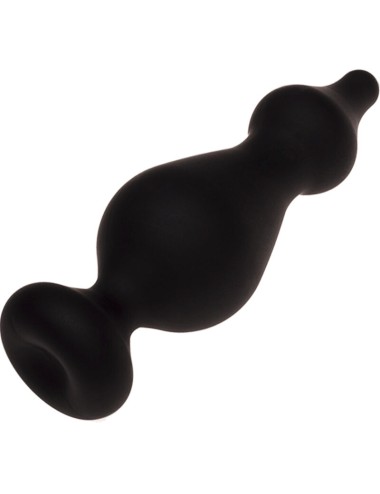 ADRIEN LASTIC - PLUG ANAL AMUSE SILICONE NOIR TAILLE L