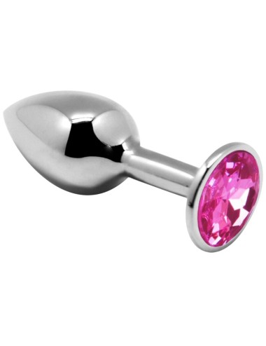 ALIVE - PLAISIR ANAL MINI PLUG MÉTAL ROSE TAILLE M