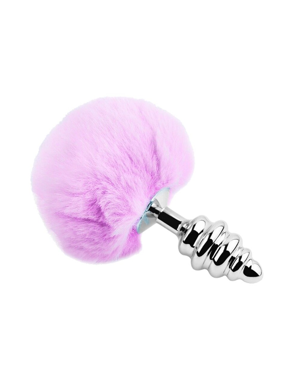 ALIVE - PLUG DE PLAISIR ANAL SPIRAL MÉTAL FLUFFY VIOLET TAILLE S ALIVE - PLUG DE PLAISIR ANAL SPIRAL MÉTAL FLUFFY VIOLET TAILLE S