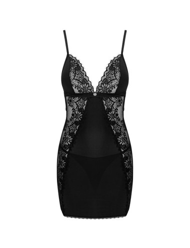 OBSESSIVE - CHEMISE MADERRIS & STRING M/L