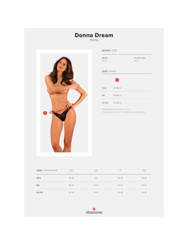 OBSESSIVE - STRING DONNA DREAM XL/XXL