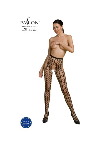 PASSION - BODYSTOCKING ECO COLLECTION ECO S007 NOIR