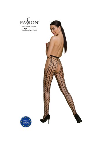 PASSION - BODYSTOCKING ECO COLLECTION ECO S007 NOIR