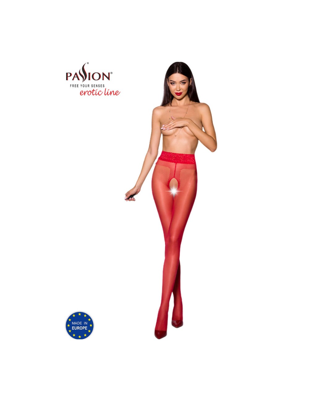 PASSION - TIOPEN 001 COLLANT ROUGE 3/4 20 DEN PASSION - TIOPEN 001 COLLANT ROUGE 3/4 20 DEN