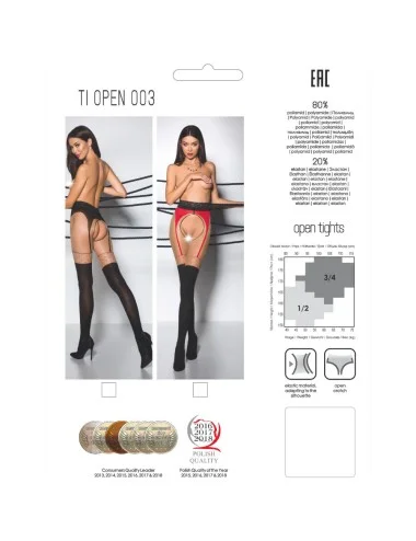 PASSION - TIOPEN 003 COLLANT NOIR 3/4 20/40 DEN