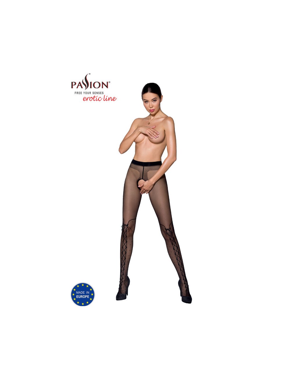 PASSION - TIOPEN 009 COLLANT NOIR 1/2 20 DEN