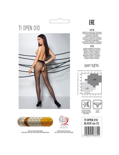 PASSION - TIOPEN 010 COLLANT NOIR 1/2 20 DEN