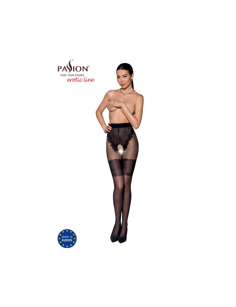 PASSION - TIOPEN 013 COLLANT NOIR 1/2 20/40 DEN