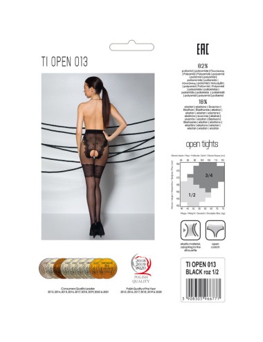 PASSION - TIOPEN 013 COLLANT NOIR 1/2 20/40 DEN