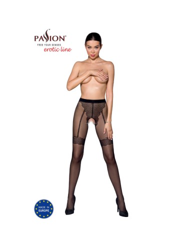 PASSION - TIOPEN 016 COLLANT NOIR 1/2 20 DEN