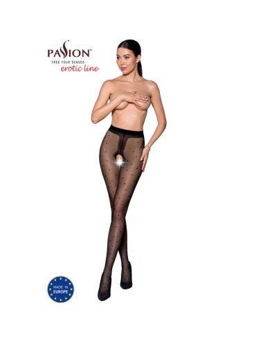 PASSION - TIOPEN 018 COLLANT NOIR 1/2 20 DEN