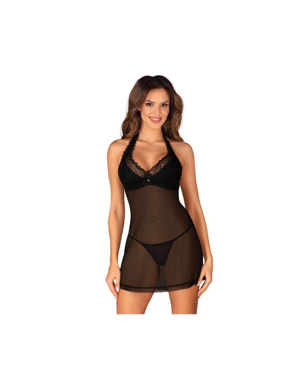 OBSESSIVE - CHEMISE MEDILLA & STRING M/L OBSESSIVE - CHEMISE MEDILLA & STRING M/L