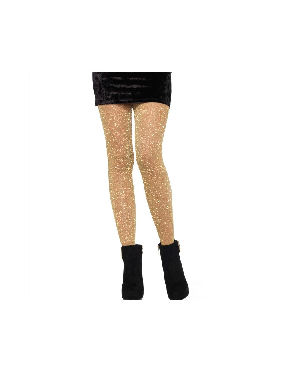 LEG AVENUE - COLLANTS TRANSPARENTS DORÉS LEG AVENUE - COLLANTS TRANSPARENTS DORÉS