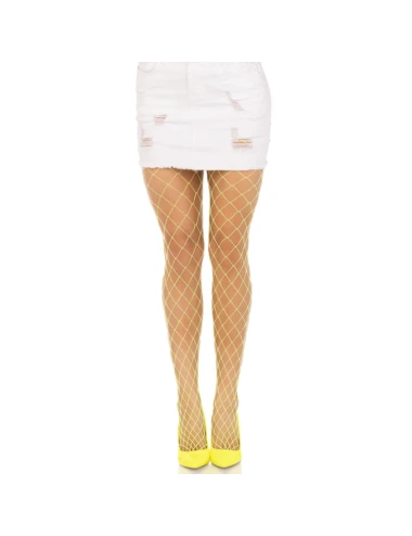 LEG AVENUE - COLLANTS RÉSILLE DIAMANT JAUNE
