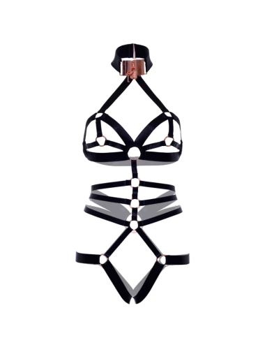 LEG AVENUE - HARNAIS DE CORPS ÉLASTIQUE SANS CROTCHLES