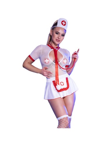 CHILIROSE - CR 4365 DÉGUISEMENT DINFIRMIÈRE SEXY L/XL