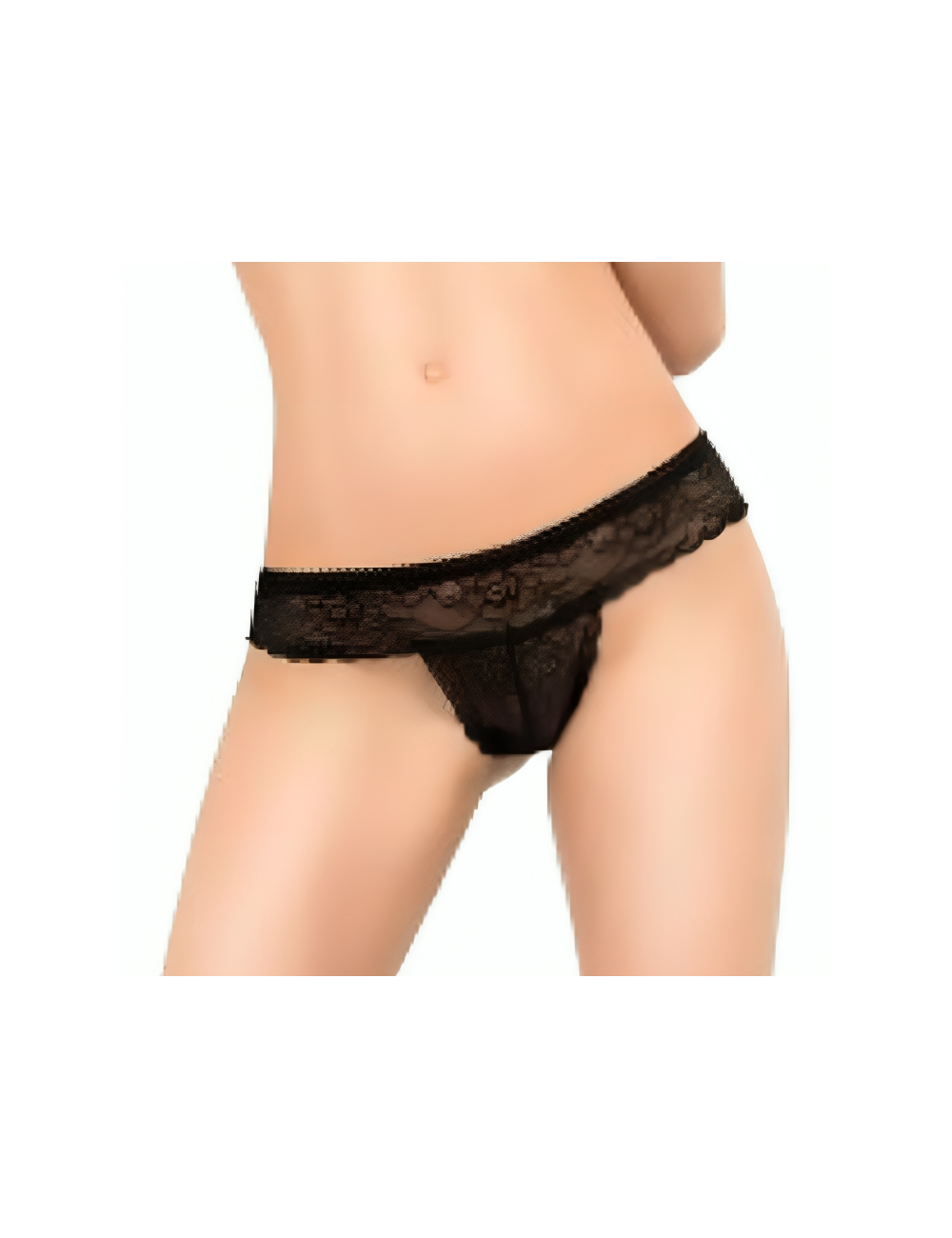 CHILIROSE - CR 3853 PANTIES NOIR S/M