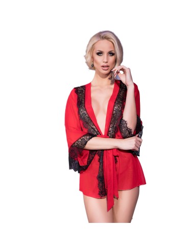 CHILIROSE - CR 4113 PEGNOIR ROUGE S/M