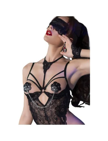 CHILIROSE - CR 4675 CACHE TÉTONS NOIR