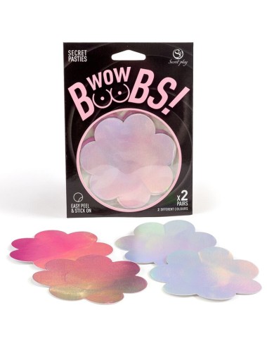 SECRET PLAY- WOW SEINS! COUVRE-MAMETAUX FLEURS