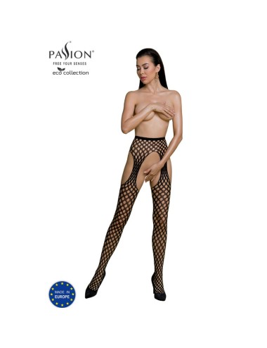 PASSION - BODYSTOCKING ECO COLLECTION ECO S003 NOIR