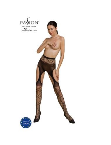 PASSION - BODYSTOCKING ECO COLLECTION ECO S005 NOIR