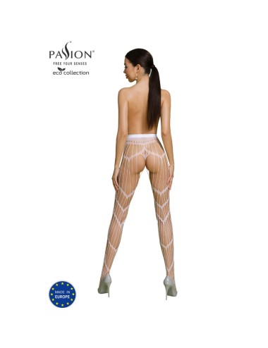 PASSION - BODYSTOCKING ECO COLLECTION ECO S006 BLANC