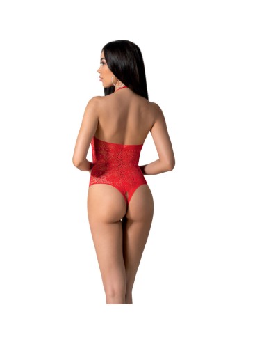 PASSION - BS094 BODYSTOCKING ROUGE TAILLE UNIQUE