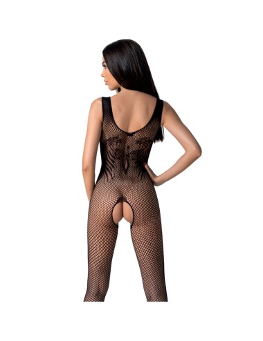 PASSION - BS098 BODYSTOCKING NOIR TAILLE UNIQUE