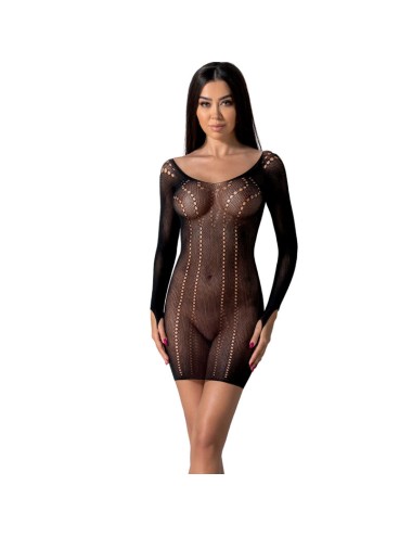 PASSION - BS101 BODYSTOCKING NOIR TAILLE UNIQUE