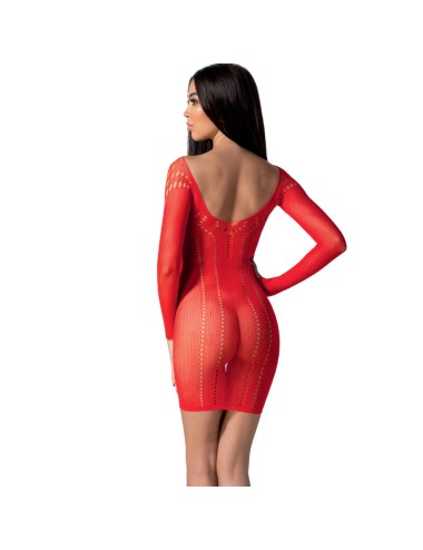 PASSION - BS101 BODYSTOCKING ROUGE TAILLE UNIQUE