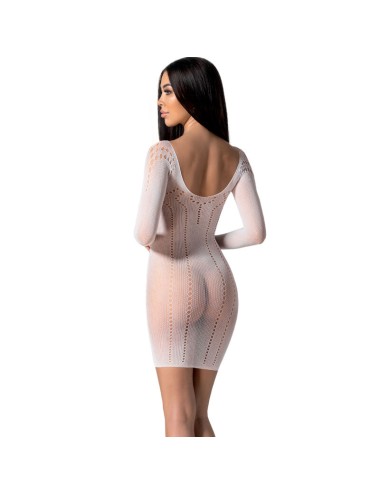 PASSION - BS101 BODYSTOCKING BLANC TAILLE UNIQUE