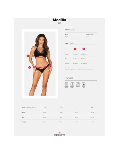 OBSESSIVE - ENSEMBLE MEDILLA DEUX PIÈCES M/L