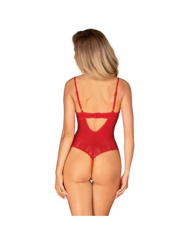 OBSESSIVE - INGRIDIA CROCHLESS ROUGE XL/XXL