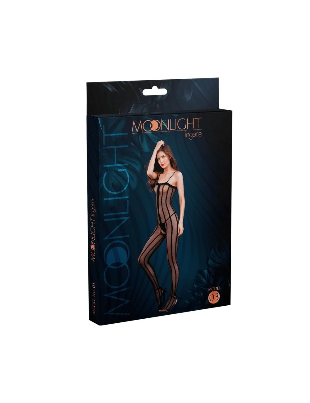 MOONLIGHT - BODYSTOCKING MODÈLE 3 NOIR TAILLE UNIQUE MOONLIGHT - BODYSTOCKING MODÈLE 3 NOIR TAILLE UNIQUE